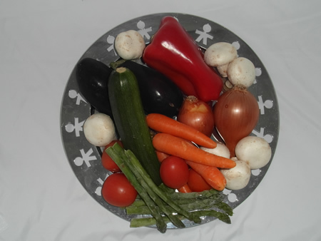 Verduras de la huerta